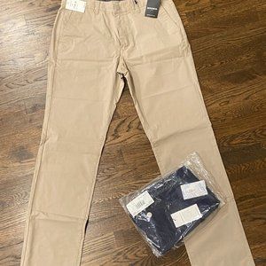 2 PAIRS Bonobos Golf Pants The Highland Cotton 34 Waist